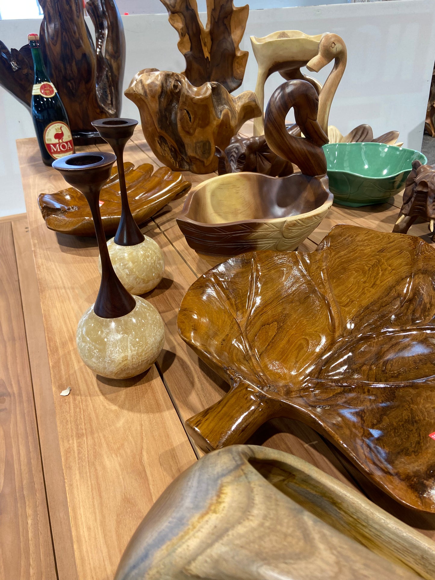 Lots of Unique Hardwood Handmade Crafts