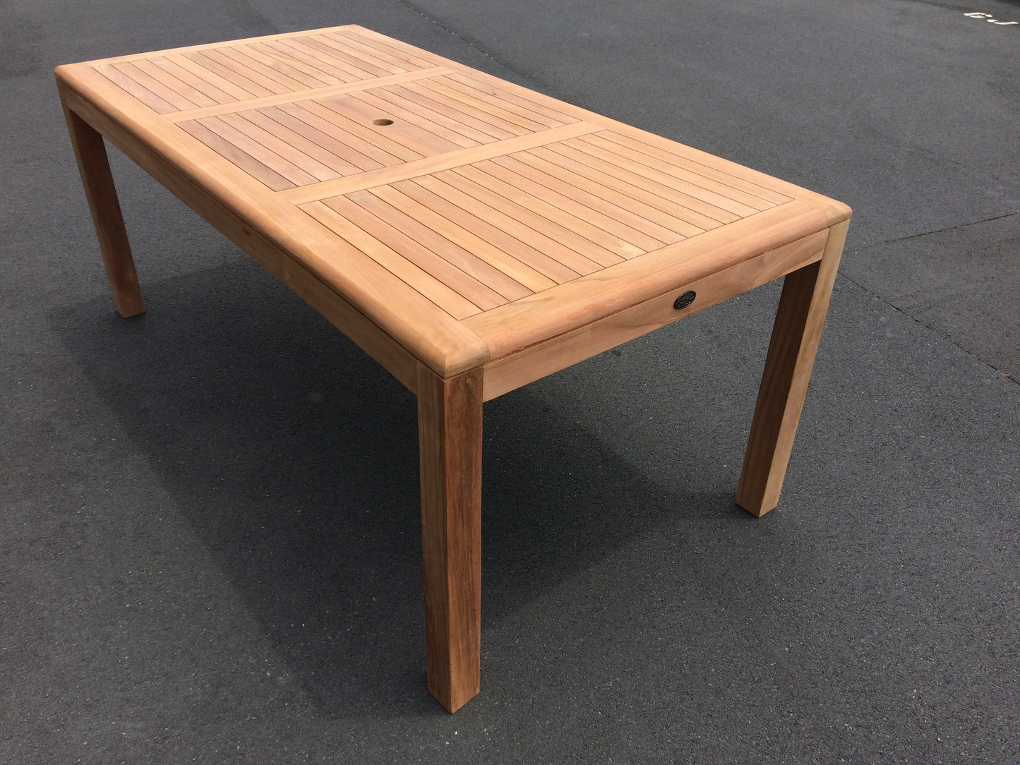 BBQ Brasserie Outdoor Table in Soild Teak