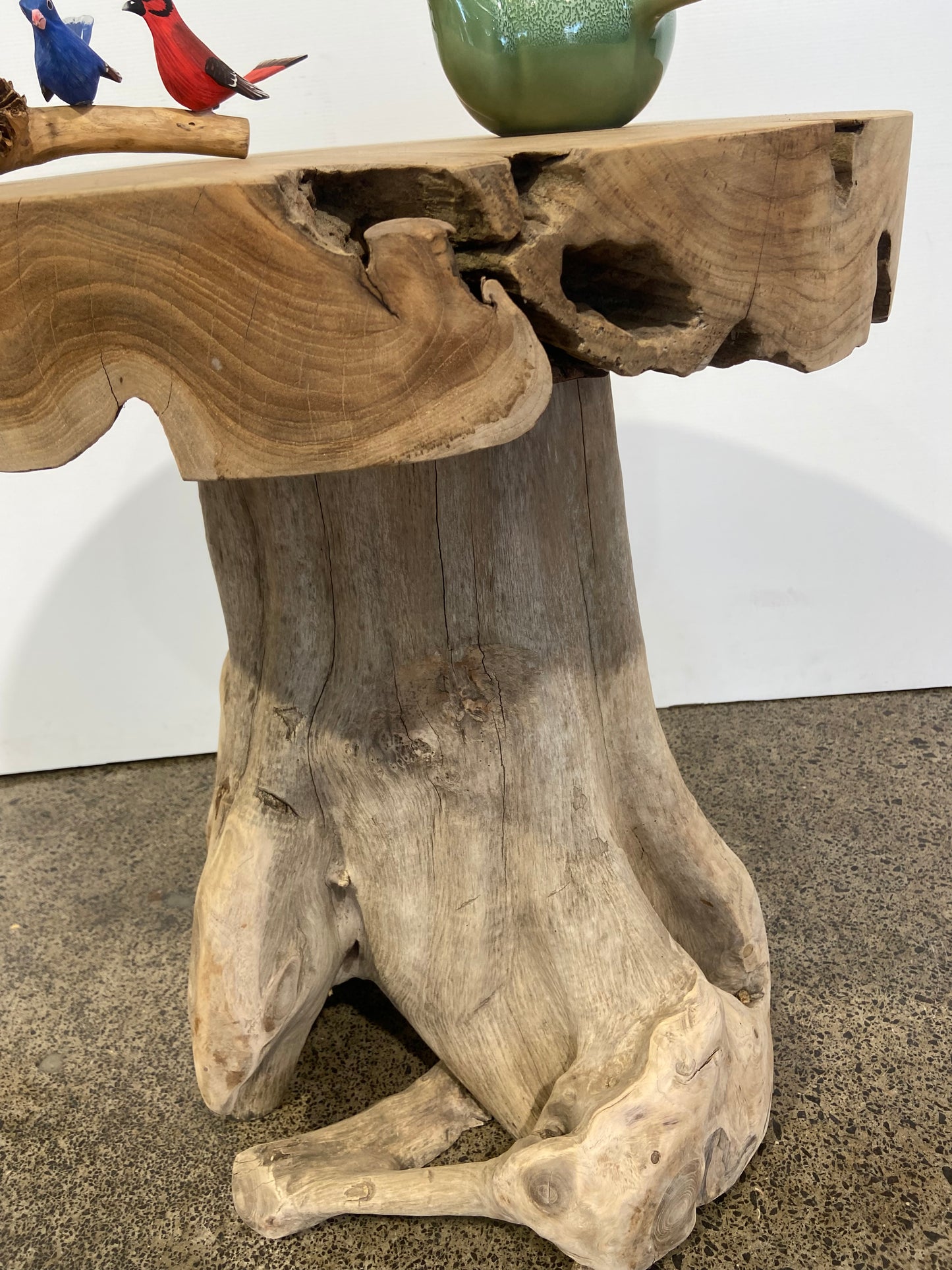 Organic Teak Root Table
