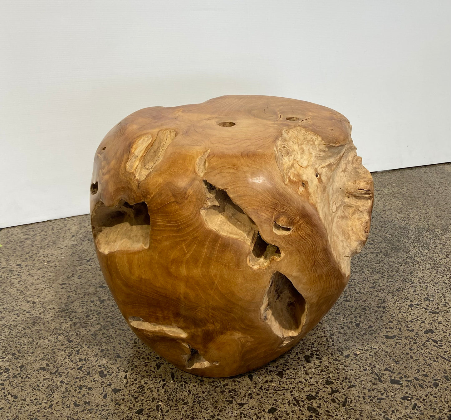 Solid Teak Root Ball