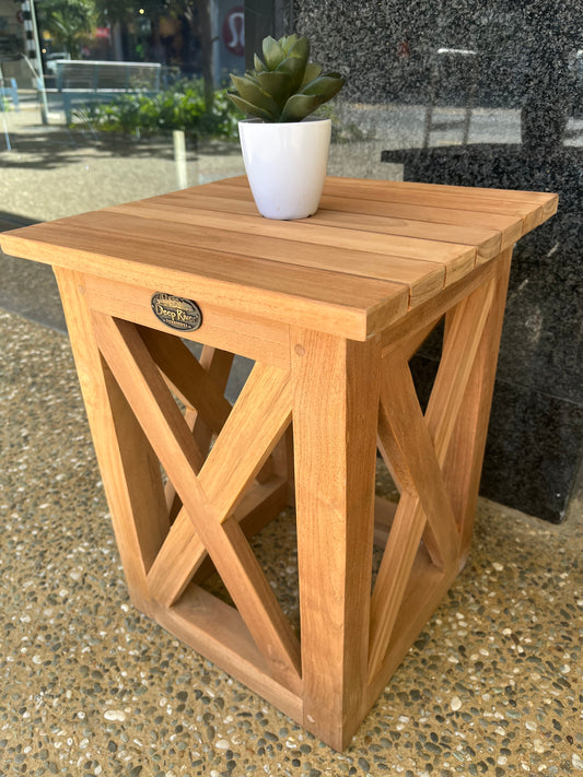 Solid Little Outdoor Side Table