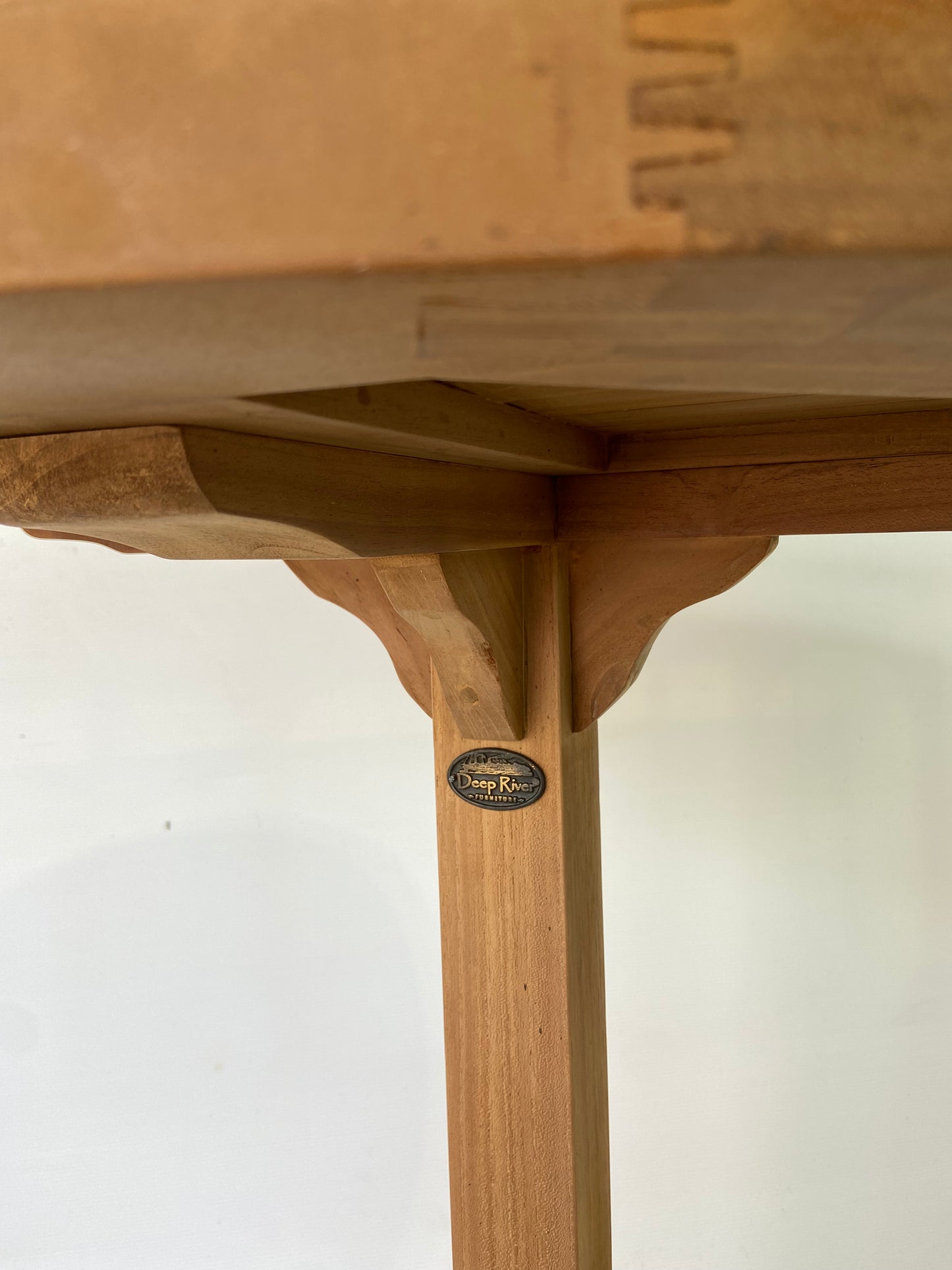 Solid Teak Outdoor Bar Table 800mm Round