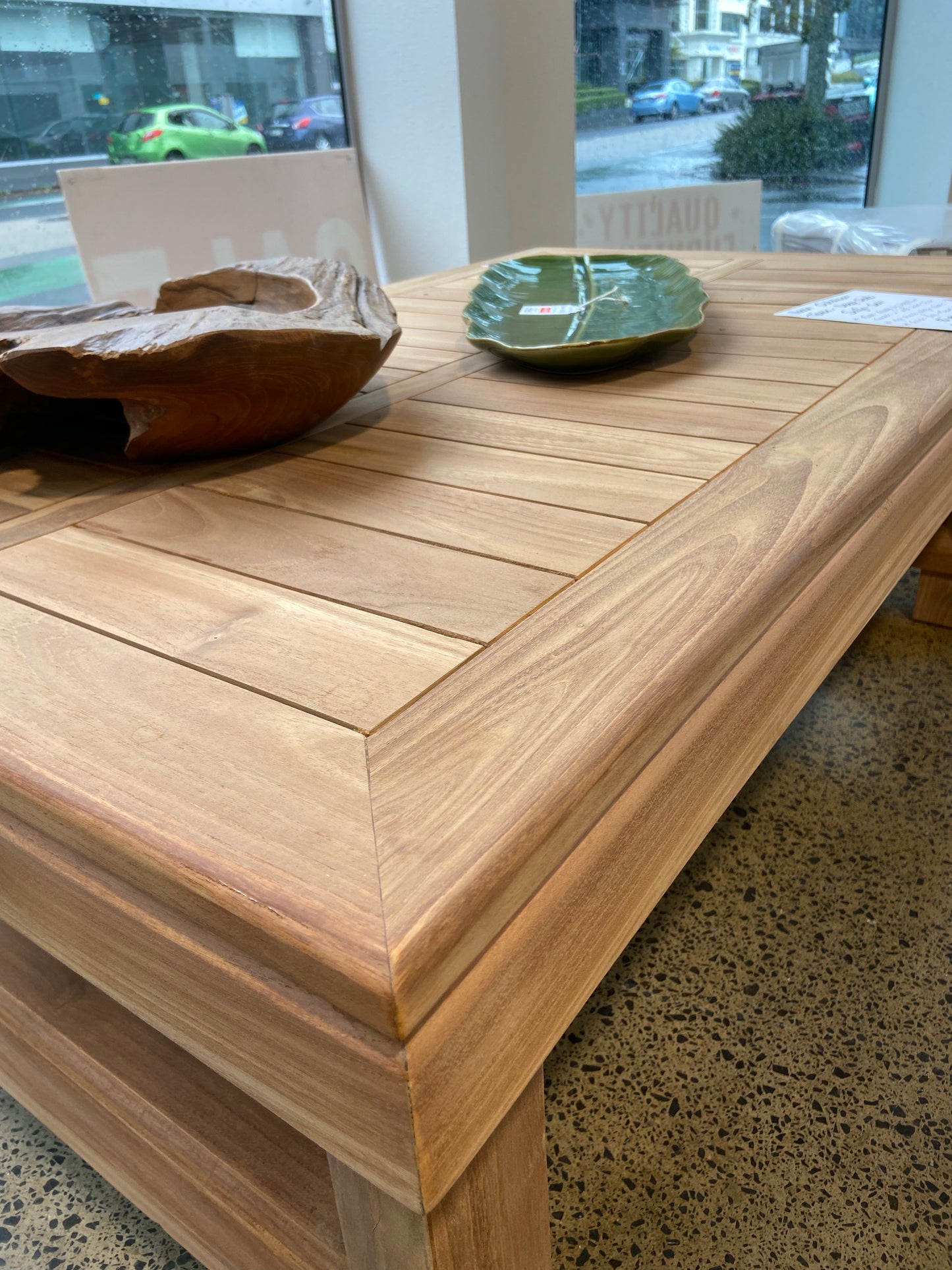 Fully Deep Seat Outdoor 5pc Set, Quick Dry Foam,Thicker Solid Teak Frame and Construction.