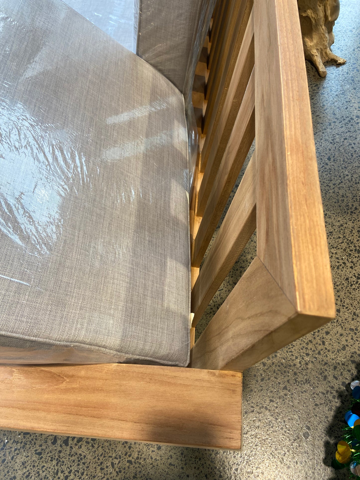 Fully Deep Seat Outdoor 5pc Set, Quick Dry Foam,Thicker Solid Teak Frame and Construction.