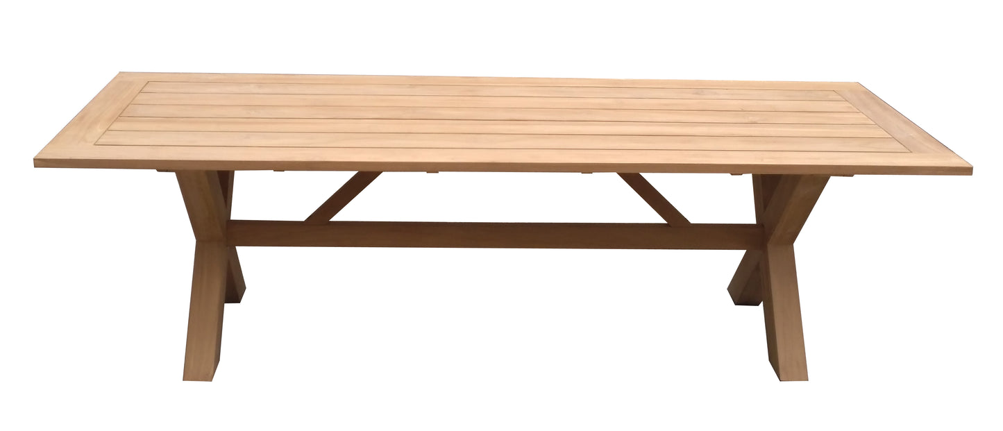Colorado Premium Soild Teak Outdoor Table 3000mm