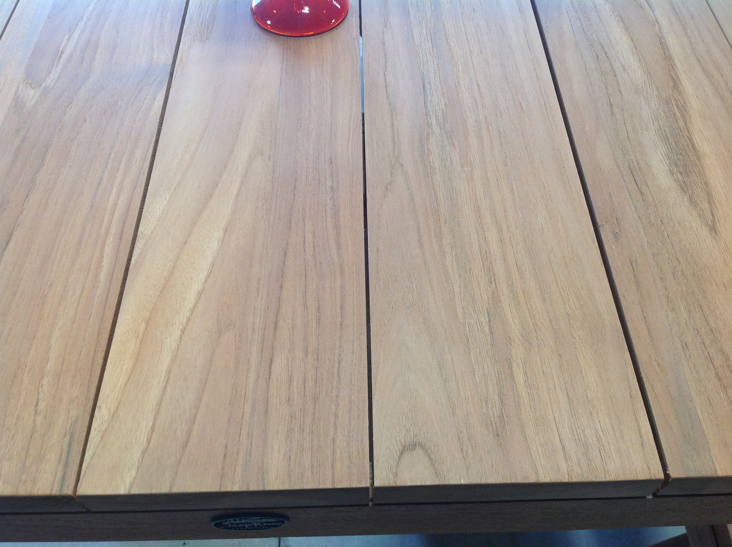 Chunky Solid Teak Trestle Table 1700mm x 900mm  BRONCO