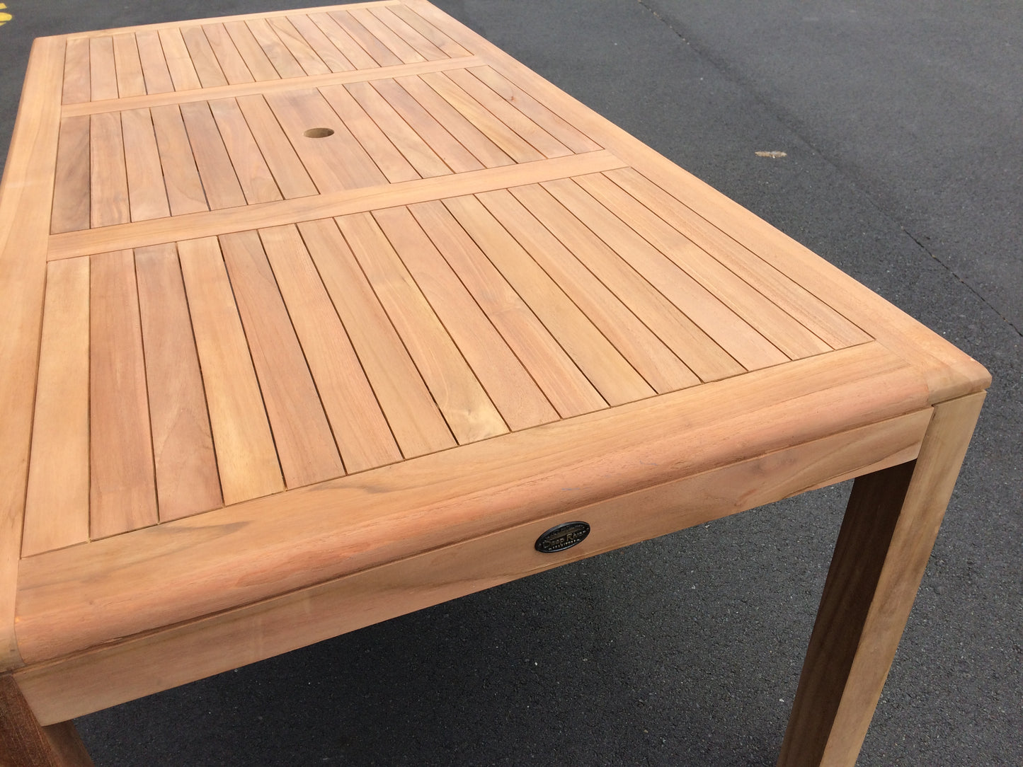 BBQ Brasserie Outdoor Table in Soild Teak