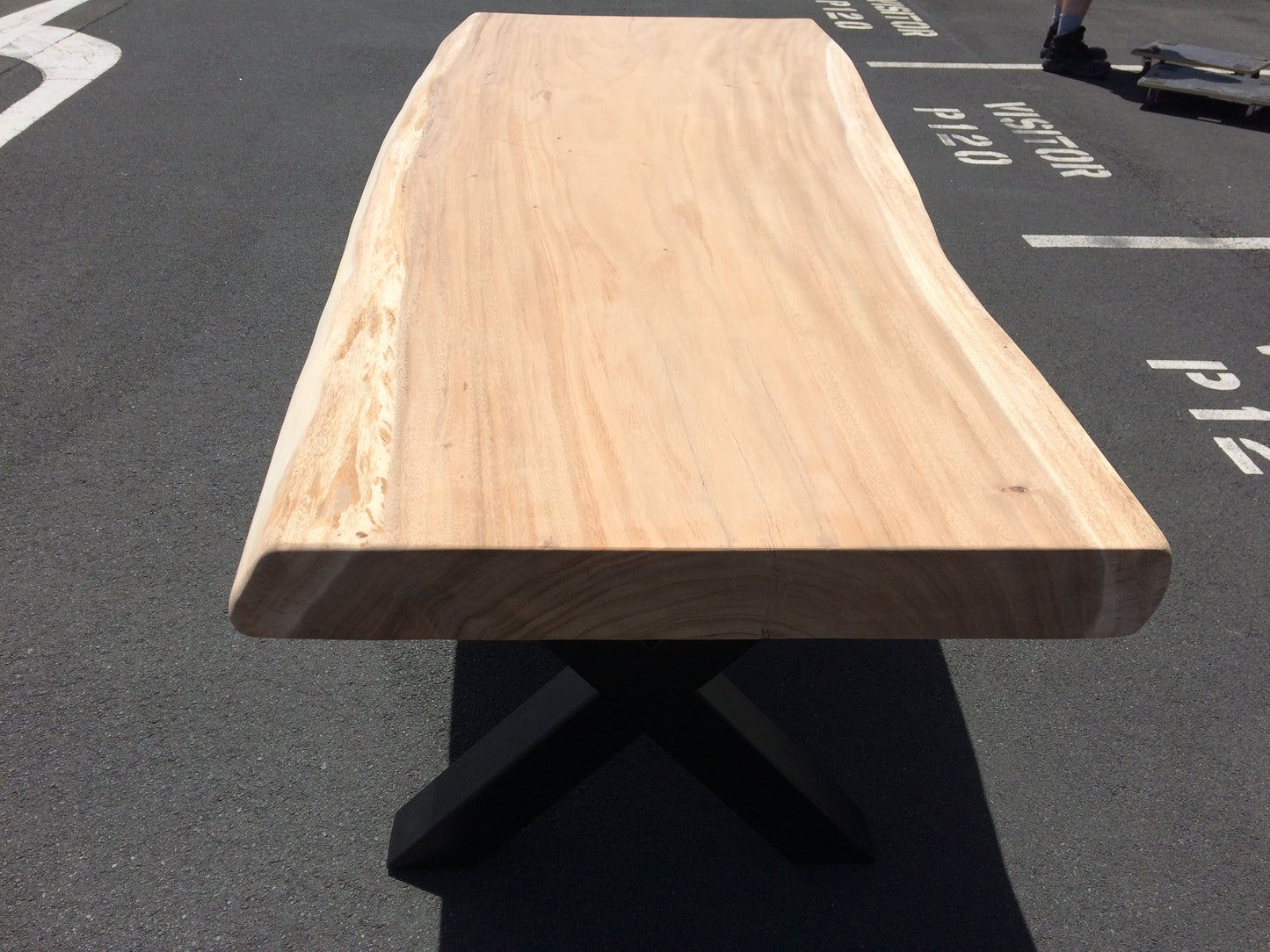 Super chunky Slab table, tree trunk