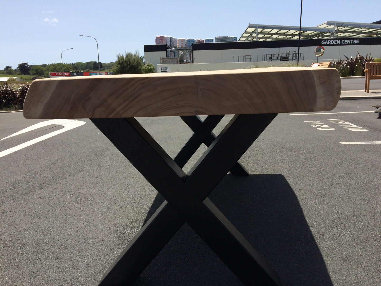 Super chunky Slab table, tree trunk