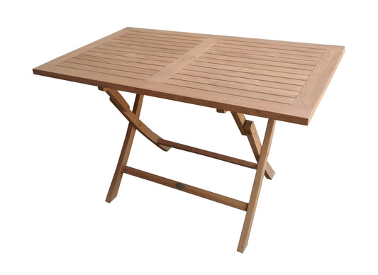 Riviera rectangular Folding Garden Table 1400mm
