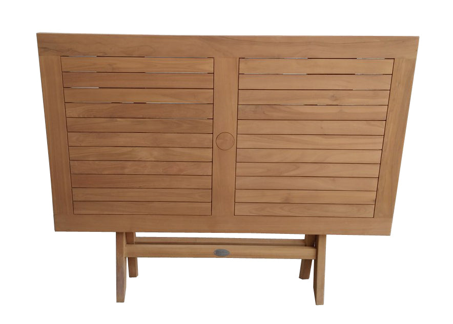 Riviera rectangular Folding Garden Table 1400mm