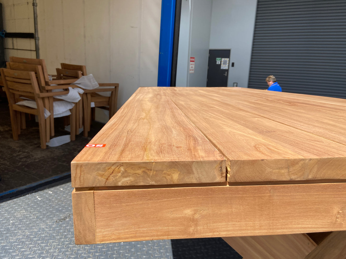 Super Solid Teak Chunky ‘Beast of a Table’ 2600mm x 1150mm