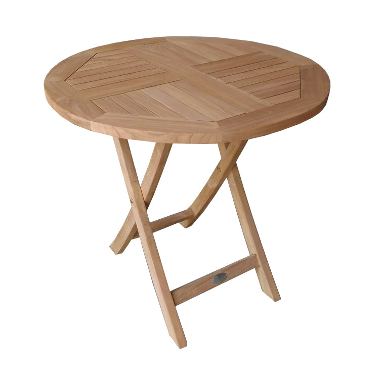 Riviera Round Folding Garden Table 800mm